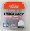 Boutiq - Snack Pack Live Diamonds x Indoor Flower Infused Minis - Cherry Lime Infused w/ RZ-11 - Sativa - 2.5G - 0.5G Per Pre-Roll