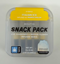 Boutiq - Snack Pack Live Diamonds x Indoor Flower Infused Minis - Italian Ice Infused w/ Mango Melon - Hybrid - 2.5G - 0.5G Per Pre-Roll