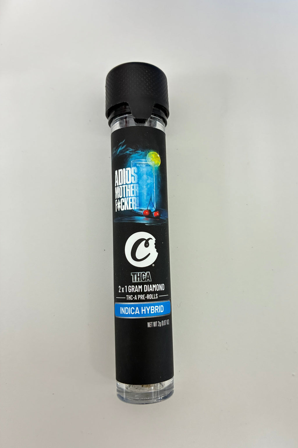 Cookies - Adios Mother F*cker - THCA 2 x 1 Gram Diamond Pre Roll - Indica Hybrid