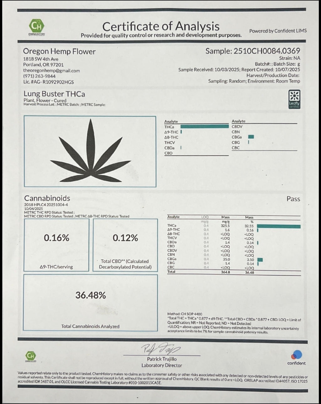 - LUNG BUSTER