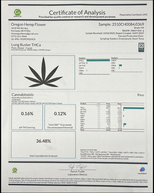- LUNG BUSTER